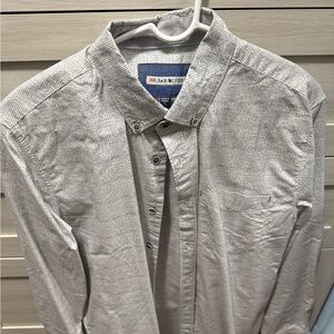 Banana Republic Light Gray Button Down Shirt